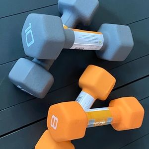 Weight sets 8 lbs & 10 lbs